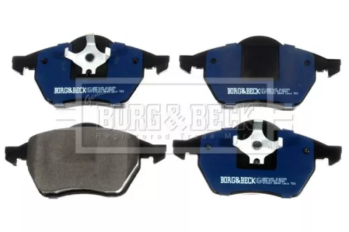 Borg and Beck Borg and Beck BBP1645 Front Brake Pad Set Fits Audi Skoda Vw A3 A4 Octavia Passat Tt 