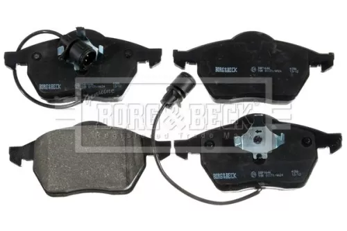 Borg and Beck Borg and Beck BBP1646 Front Brake Pad Set Fits Audi A4 