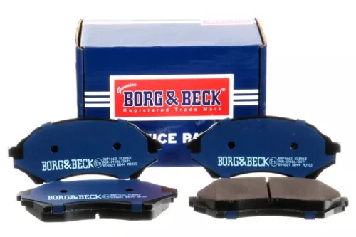 Borg and Beck Borg and Beck BBP1663 Front Brake Pad Set Fits Mazda 323 F 323 S 