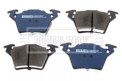 Borg and Beck Borg and Beck BBP1670 Rear Brake Pad Set Fits Mercedes V-class Vito 
