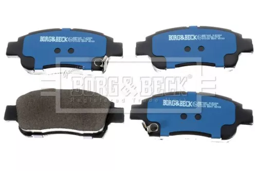 Borg and Beck Borg and Beck BBP1681 Front Brake Pad Set Fits Toyota Yaris Yaris Verso 