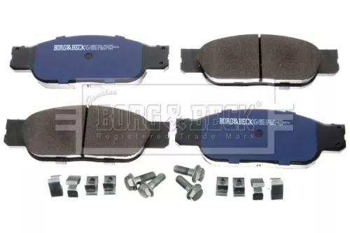 Borg and Beck Borg and Beck BBP1704 Front Brake Pad Set Fits Ford Usa Jaguar Lincoln Ls S-type Thunderbird 