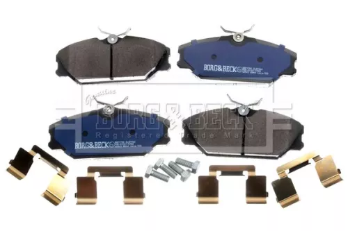 Borg and Beck Borg and Beck BBP1708 Front Brake Pad Set Fits Renault Clio Laguna Megane Safrane Scénic 
