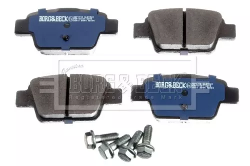 Borg and Beck Borg and Beck BBP1718 Rear Brake Pad Set Fits Alfa Romeo Fiat Lancia Bravo Delta Mito Multipla Stilo 