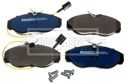 Borg and Beck Borg and Beck BBP1719 Front Brake Pad Set Fits Citroën Fiat Peugeot Boxer Ducato Jumper 