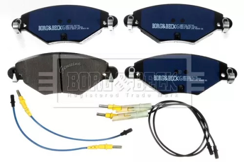 Borg and Beck Borg and Beck BBP1722 Front Brake Pad Set Fits Citroën C5 