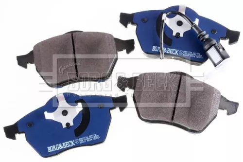Borg and Beck Borg and Beck BBP1734 Front Brake Pad Set Fits Audi Seat Skoda Vw A3 Bora Golf Ibiza Leon New Beetle O 