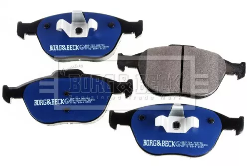 Borg and Beck Borg and Beck BBP1739 Front Brake Pad Set Fits Ford Fiesta Focus Tourneo Connect Transit Connect 