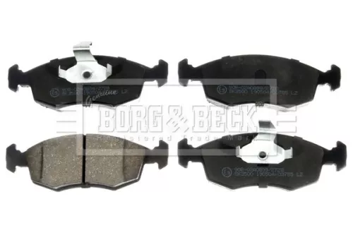 Borg and Beck Borg and Beck BBP1748 Front Brake Pad Set Fits Fiat Palio Punto Siena Strada 