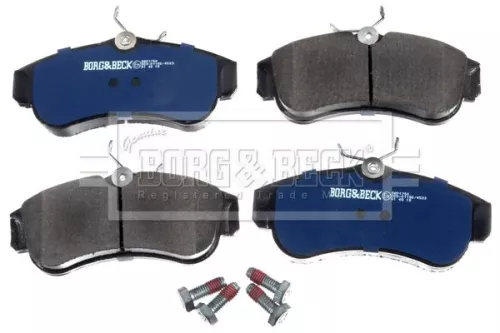 Borg and Beck Borg and Beck BBP1760 Front Brake Pad Set Fits Nissan Almera Primera 