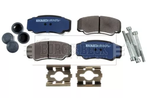 Borg and Beck Borg and Beck BBP1763 Rear Brake Pad Set Fits Citroën Fiat Peugeot Boxer Ducato Jumper 