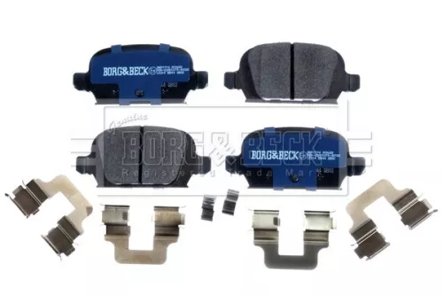 Borg and Beck Borg and Beck BBP1774 Rear Brake Pad Set Fits Opel Vauxhall Combo Combo Tour Corsa Tigra 