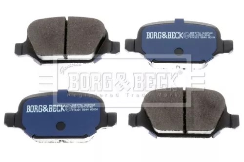 Borg and Beck Borg and Beck BBP1776 Rear Brake Pad Set Fits Alfa Romeo Fiat Lancia 147 156 Gt Linea Lybra 