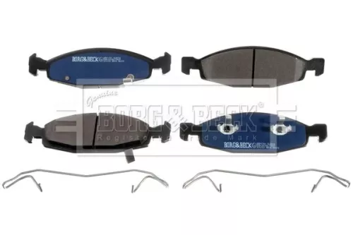 Borg & Beck Borg & Beck BBP1781 Front Brake Pad Set Fits Jeep Cherokee Grand Cherokee 