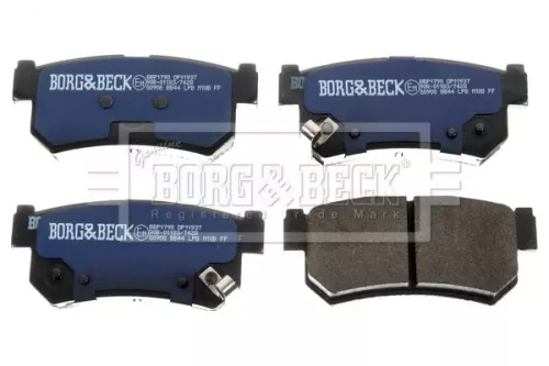 Borg and Beck Borg and Beck BBP1790 Rear Brake Pad Set Fits Daewoo Ssangyong Actyon Actyon Sports Korando Kyron Muss 