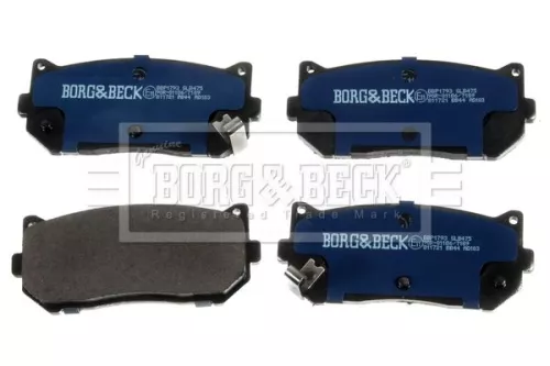 Borg and Beck Borg and Beck BBP1793 Rear Brake Pad Set Fits Kia Carens Clarus Shuma 