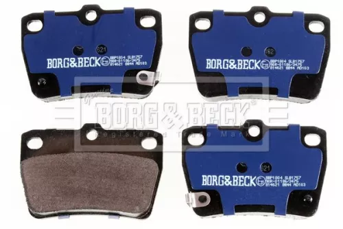 Borg and Beck Borg and Beck BBP1804 Rear Brake Pad Set Fits Toyota Rav 4 