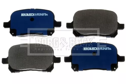 Borg and Beck Borg and Beck BBP1810 Front Brake Pad Set Fits Toyota Avalon Camry Harrier Previa 