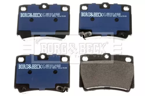 Borg and Beck Borg and Beck BBP1819 Rear Brake Pad Set Fits Mitsubishi Pajero Sport Pajero Sport Van 