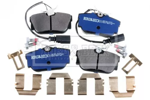 Borg & Beck Borg & Beck BBP1822 Rear Brake Pad Set Fits Ford Seat Vw Alhambra California Galaxy Sharan Transport 