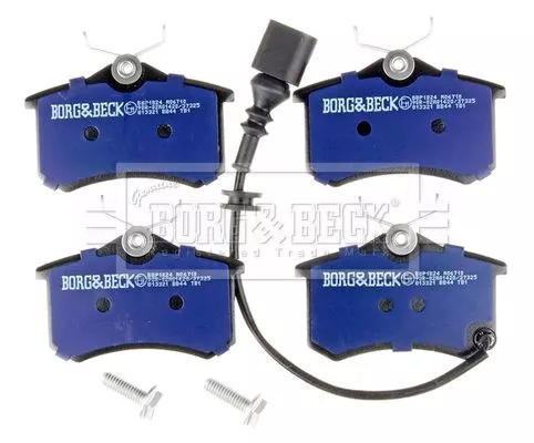 Borg & Beck Borg & Beck BBP1824 Rear Brake Pad Set Fits Audi Seat Skoda Vw A1 Altea Xl Cordoba Fabia Ibiza Polo  