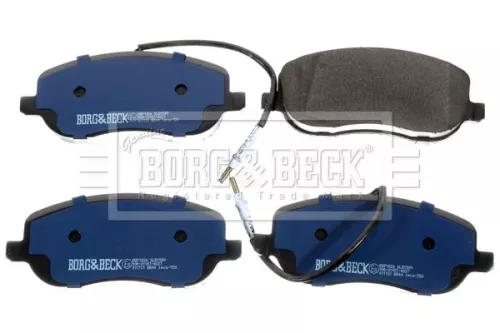 Borg and Beck Borg and Beck BBP1826 Front Brake Pad Set Fits Citroën Fiat Lancia Peugeot 807 C8 Expert Jumpy Phedra  