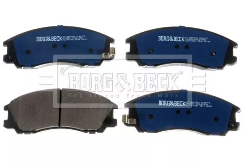 Borg and Beck Borg and Beck BBP1842 Front Brake Pad Set Fits Hyundai Terracan 