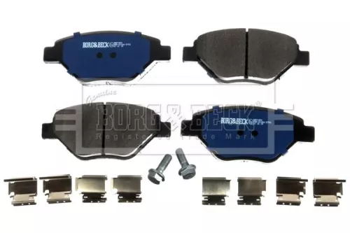 Borg and Beck Borg and Beck BBP1851 Front Brake Pad Set Fits Renault Megane 