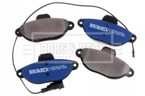 Borg and Beck Borg and Beck BBP1852 Front Brake Pad Set Fits Fiat Lancia Zastava 10 Panda Punto Y 