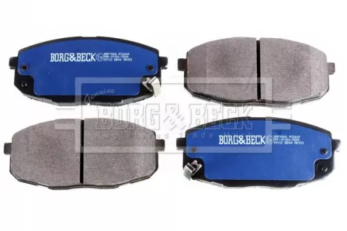Borg and Beck Borg and Beck BBP1868 Front Brake Pad Set Fits Hyundai Kia Carens Cee'd Cerato Koup I30 Pro Cee'd 