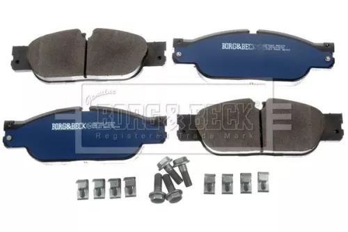 Borg and Beck Borg and Beck BBP1869 Front Brake Pad Set Fits Jaguar S-type Xj 