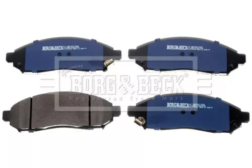Borg and Beck Borg and Beck BBP1882 Front Brake Pad Set Fits Nissan Navara Np300 