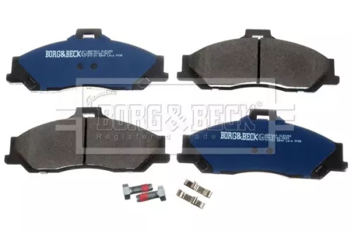 Borg and Beck Borg and Beck BBP1887 Front Brake Pad Set Fits Ford Mazda B-serie Bt-50 Ranger 