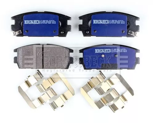 Borg and Beck Borg and Beck BBP1893 Rear Brake Pad Set Fits Hyundai Terracan 