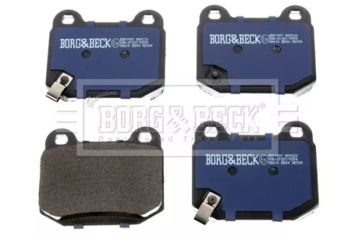 Borg and Beck Borg and Beck BBP1907 Rear Brake Pad Set Fits Mg Mitsubishi Nissan Rover Subaru 350z 75 Impreza Lancer 