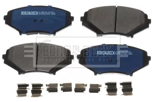Borg and Beck Borg and Beck BBP1915 Front Brake Pad Set Fits Mazda Rx-8 