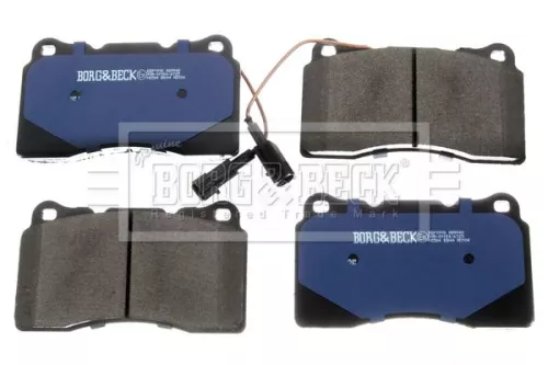 Borg and Beck Borg and Beck BBP1918 Front Brake Pad Set Fits Alfa Romeo Lancia Maserati Mitsubishi 159 Brera Delta G 