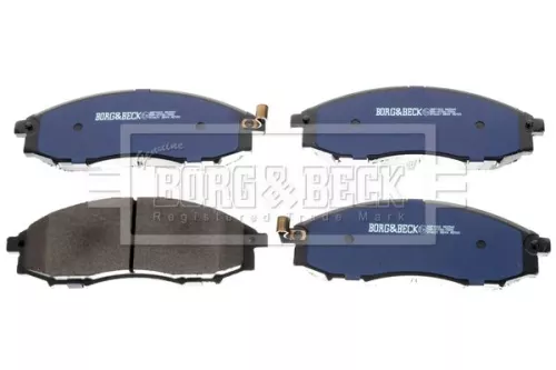 Borg and Beck Borg and Beck BBP1922 Front Brake Pad Set Fits Nissan Navara Np300 Pickup Pick Up 
