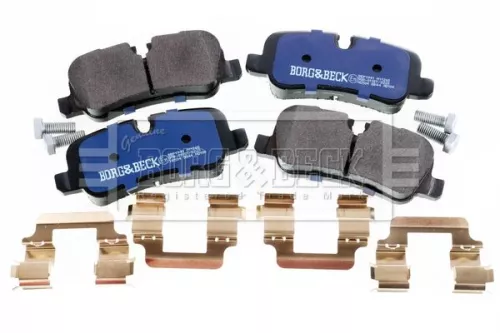 Borg and Beck Borg and Beck BBP1941 Rear Brake Pad Set Fits Land Rover Discovery Range Rover Range Rover Sport 
