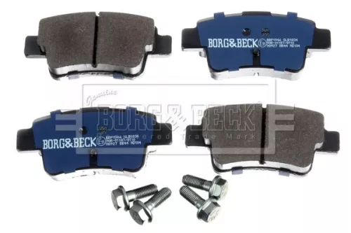Borg and Beck Borg and Beck BBP1946 Rear Brake Pad Set Fits Abarth Fiat Opel Vauxhall Corsa Grande Punto Punto Evo 