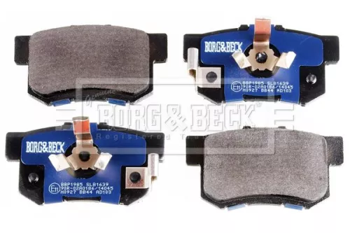 Borg & Beck Borg & Beck BBP1985 Rear Brake Pad Set Fits Honda Accord Cr-v Fr-v 