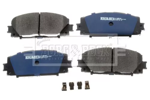 Borg and Beck Borg and Beck BBP1987 Front Brake Pad Set Fits Perodua Toyota Alza Yaris 