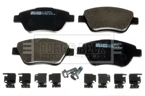 Borg & Beck Borg & Beck BBP1997 Front Brake Pad Set Fits Fiat Lancia 500 500 C Idea Musa Siena 