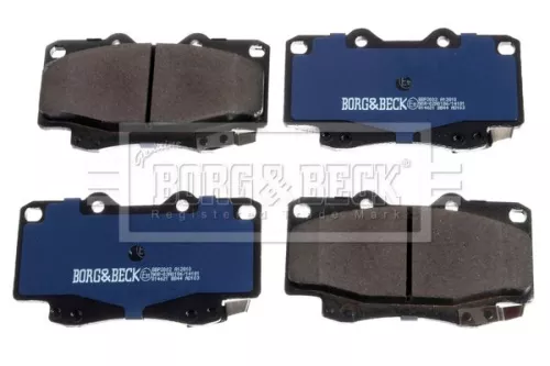 Borg and Beck Borg and Beck BBP2002 Front Brake Pad Set Fits Toyota Hilux 