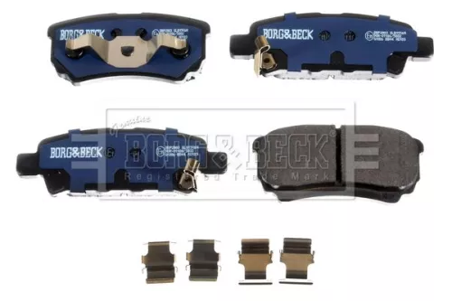 Borg and Beck Borg and Beck BBP2003 Rear Brake Pad Set Fits Chrysler Citroën Dodge Jeep Mitsubishi Avenger C-crosser 