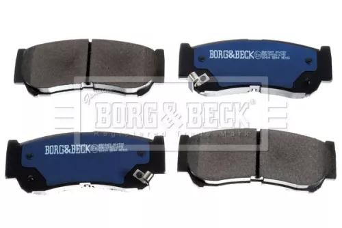 Borg and Beck Borg and Beck BBP2007 Rear Brake Pad Set Fits Hyundai H-1 H-1 / Starex Santa Fé 