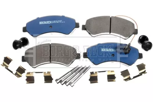Borg & Beck Borg & Beck BBP2020 Front Brake Pad Set Fits Citroën Fiat Peugeot Boxer Ducato Jumper 