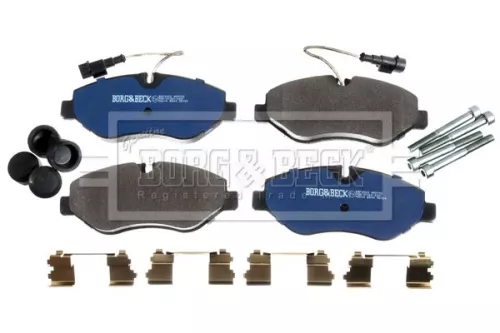 Borg and Beck Borg and Beck BBP2024 Front Brake Pad Set Fits Nissan Cabstar Nt400 Cabstar 