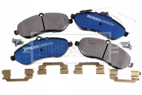 Borg and Beck Borg and Beck BBP2030 Front Brake Pad Set Fits Citroën Fiat Peugeot Toyota Expert Expert Tepee Jumpy P 