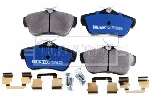 Borg and Beck Borg and Beck BBP2043 Rear Brake Pad Set Fits Citroën Fiat Peugeot Toyota Expert Expert Tepee Jumpy Pr 